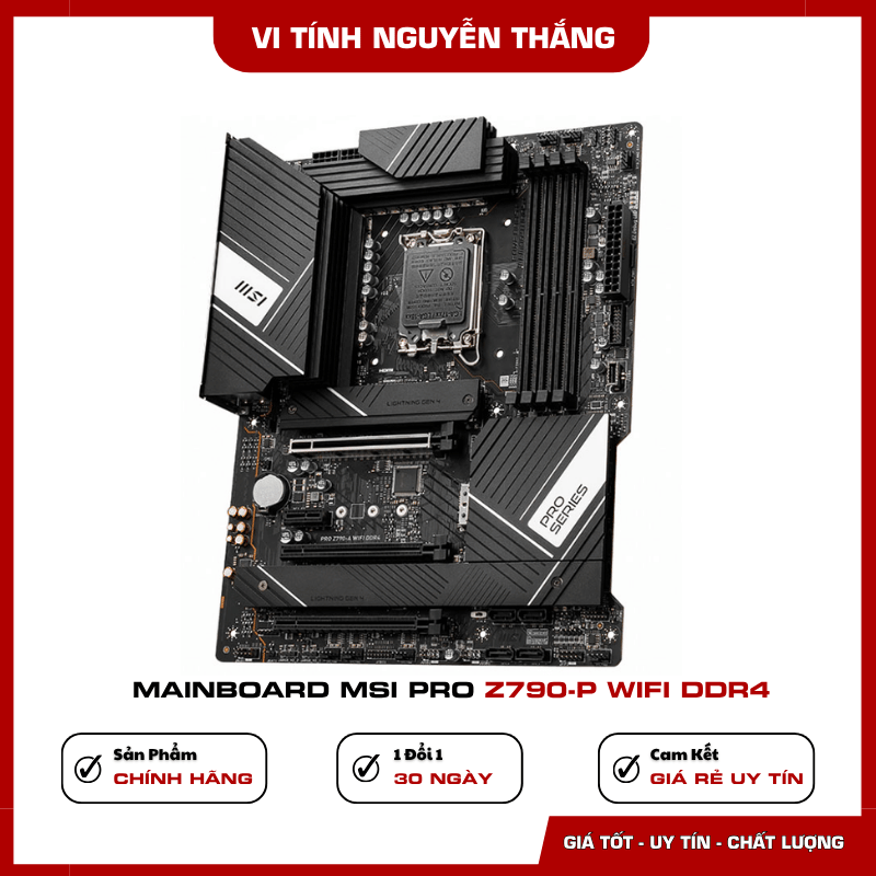 Cổng kết nối Mainboard MSI PRO Z790-P WIFI DDR4