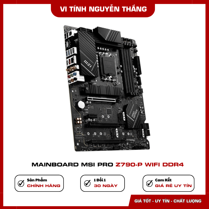 Khe PCIe 5.0 và M.2 trên MSI PRO Z790-P WIFI DDR4