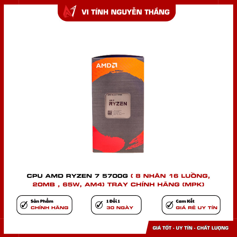 CPU AMD Ryzen 7 5700G socket AM4