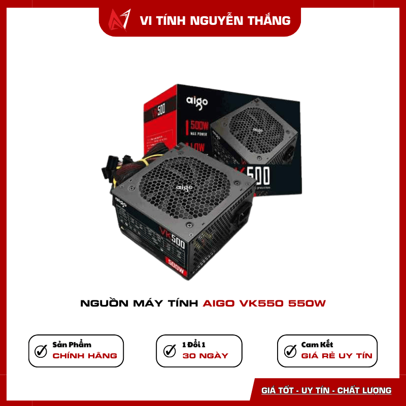 Nguồn máy tính AIGO VK550 550W