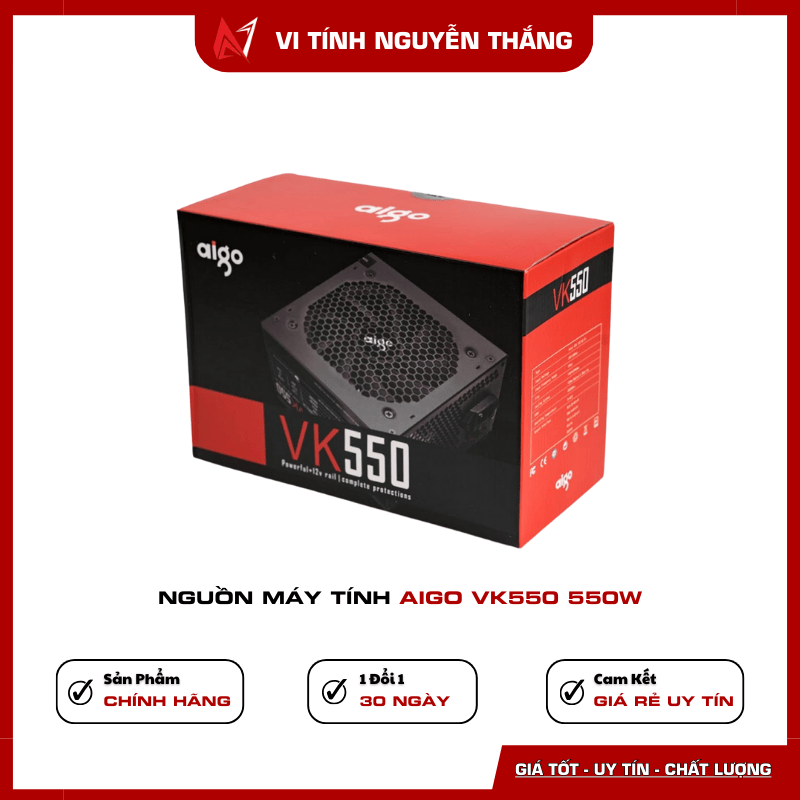 Nguồn máy tính AIGO VK550 550W