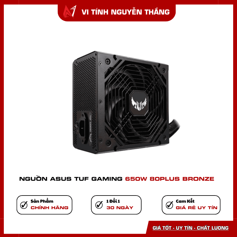 Nguồn ASUS TUF Gaming 650W 80 Plus Bronze