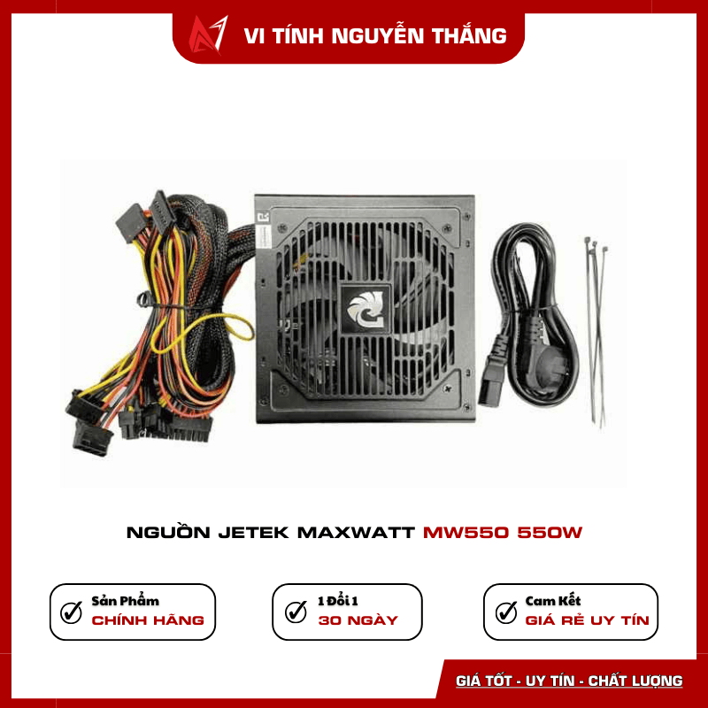 Nguồn Jetek MaxWatt MW550 550W