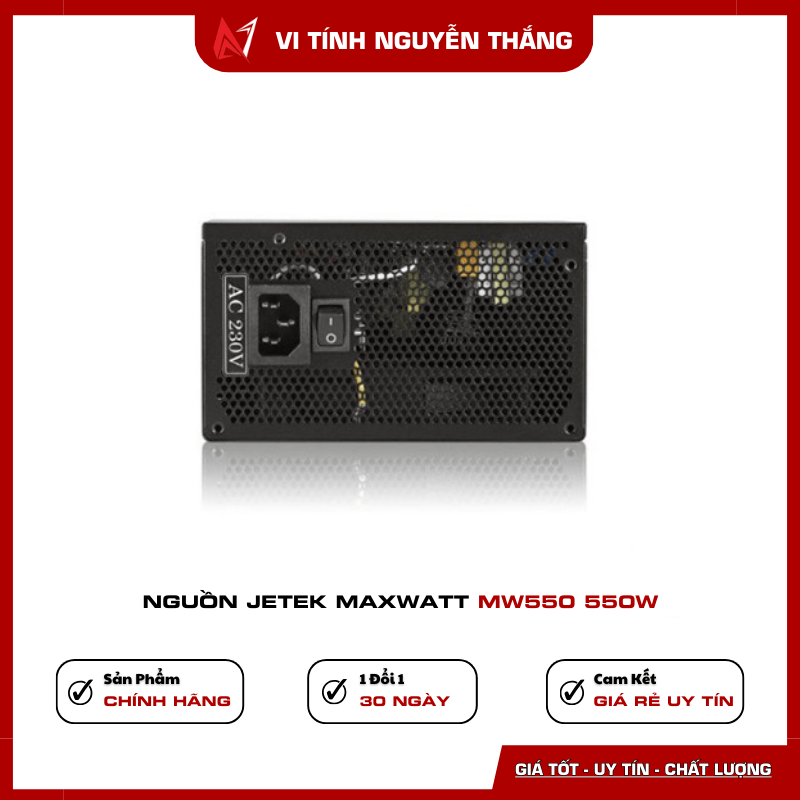 Nguồn Jetek MaxWatt MW550 550W