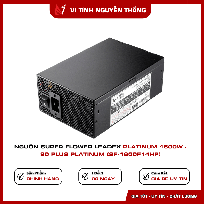 Nguồn full modular Super Flower Leadex Platinum 1600W