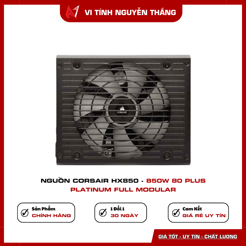 Nguồn Corsair HX850 850W Full Modular