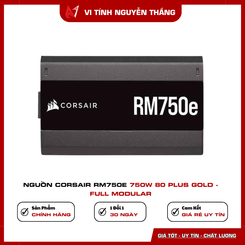 Nguồn Corsair RM750e Full Modular Cable