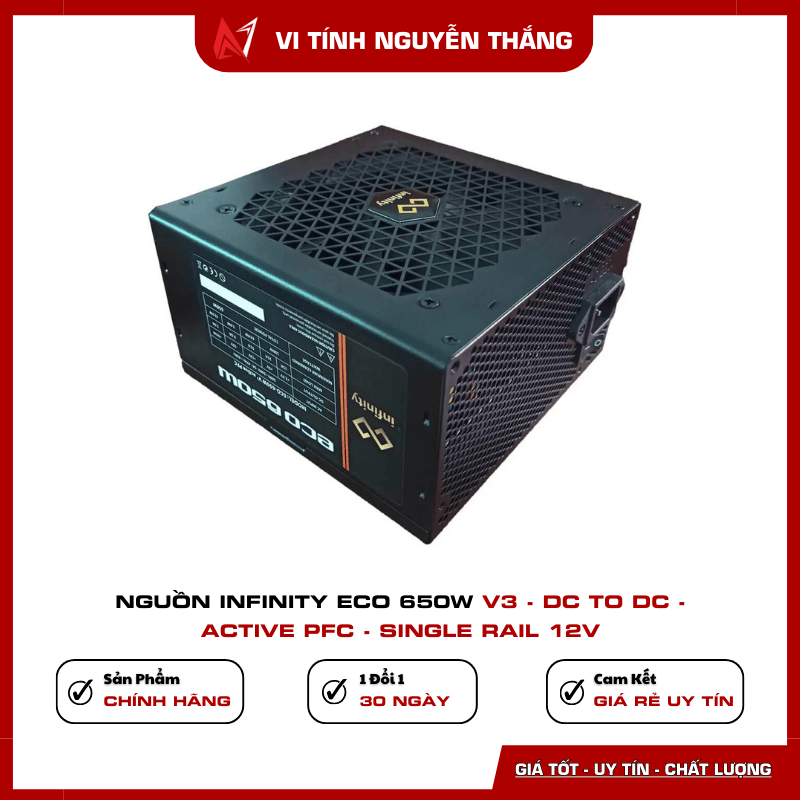 Nguồn Infinity ECO 650W V3 chính hãng