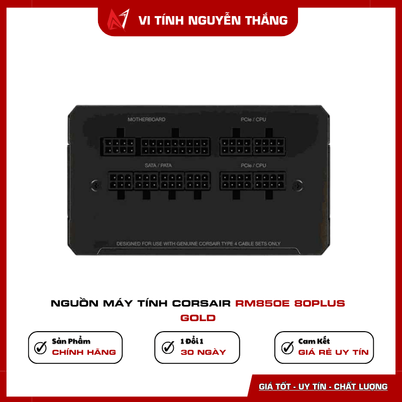 Nguồn Corsair RM850e 850W 80 Plus Gold