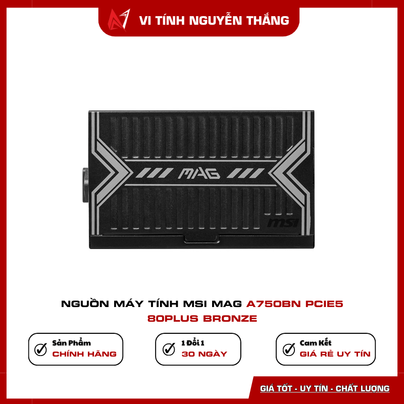 Nguồn MSI MAG A750BN bền bỉ