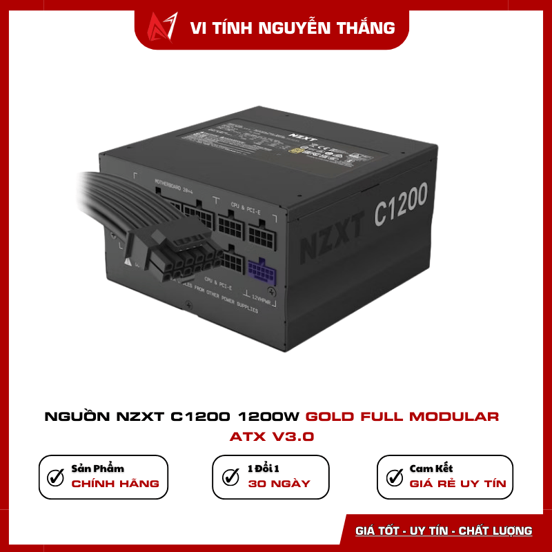Nguồn NZXT C1200 1200W Gold Full Modular