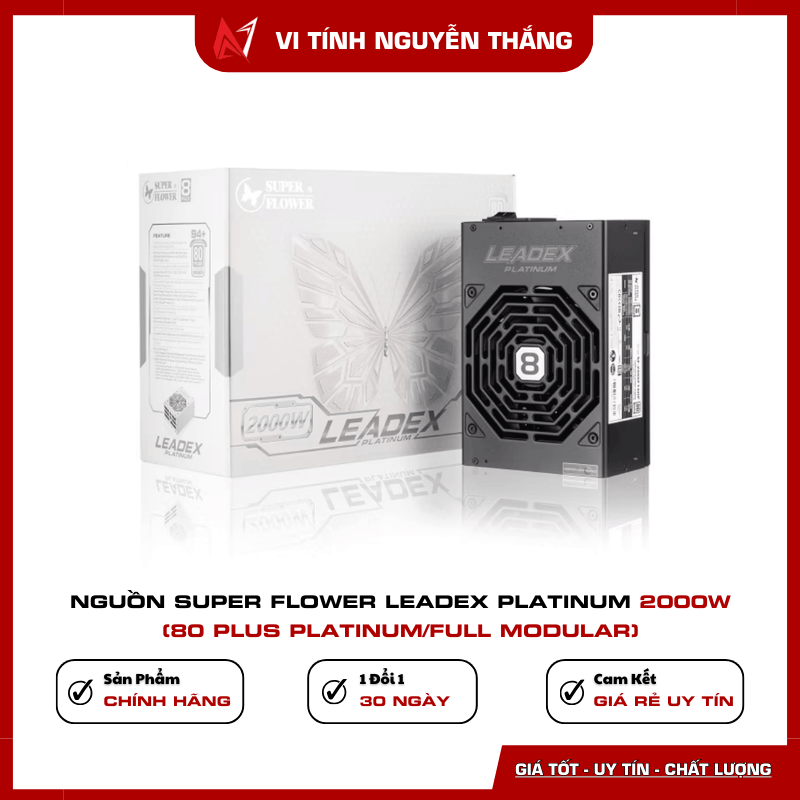 Nguồn Super Flower Leadex Platinum 2000W