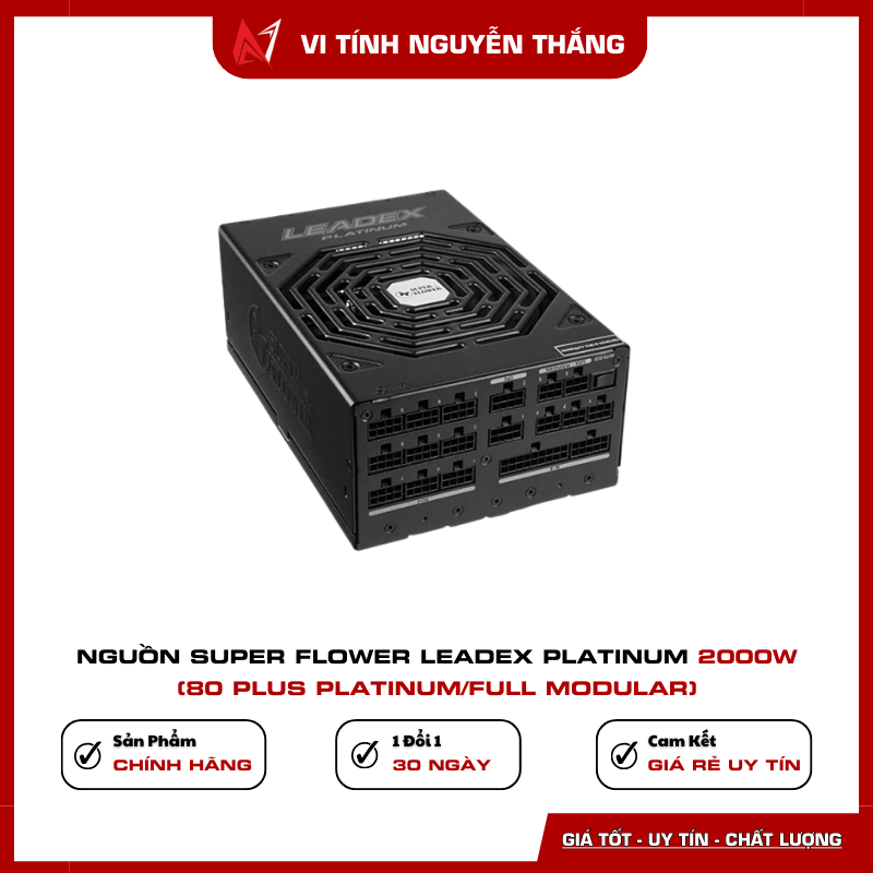 Thiết kế nguồn Super Flower Leadex Platinum 2000W