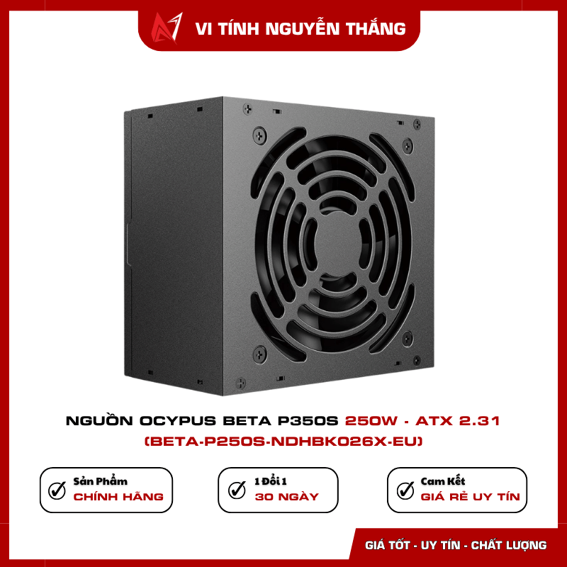 Nguồn Ocypus Beta P350S 250W quạt 120mm