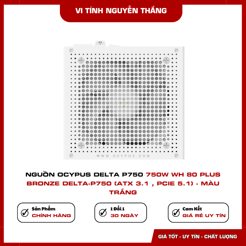 Tụ điện Nhật Bản trên nguồn Ocypus Delta P750