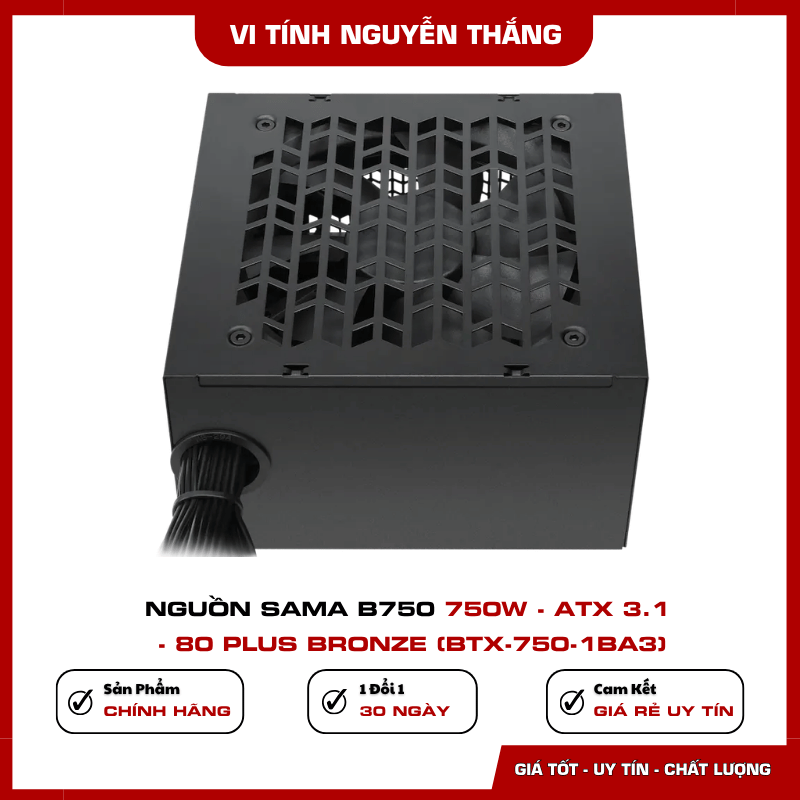 SAMA B750 đạt chứng nhận 80 Plus Bronze