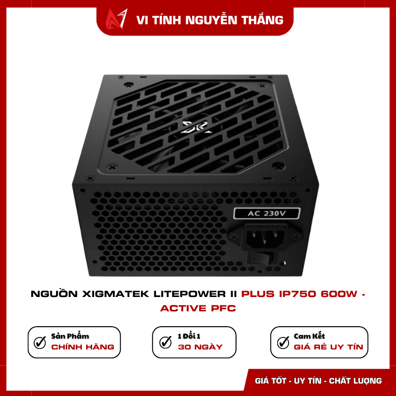 Nguồn Xigmatek Litepower II Plus iP750 kích thước ATX