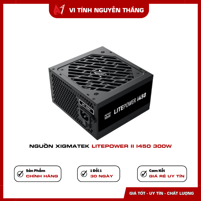 Cổng kết nối nguồn Xigmatek Litepower II i450 300W