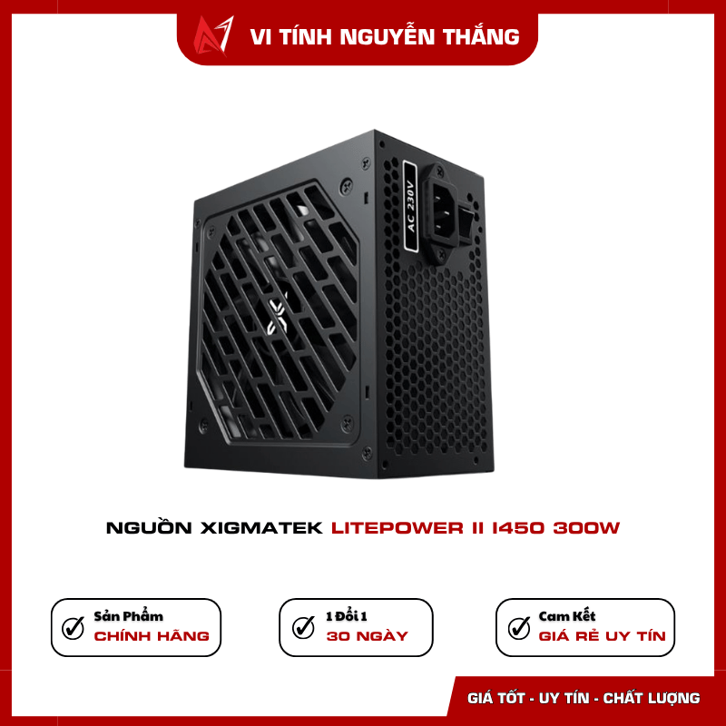 Nguồn máy tính Xigmatek Litepower II i450 300W kích thước ATX