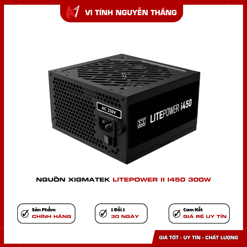 Nguồn Xigmatek Litepower II i450 300W cho PC văn phòng