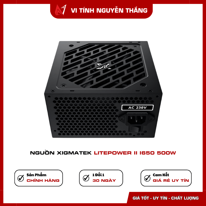 Nguồn Xigmatek Litepower II i650 500W cho PC phổ thông