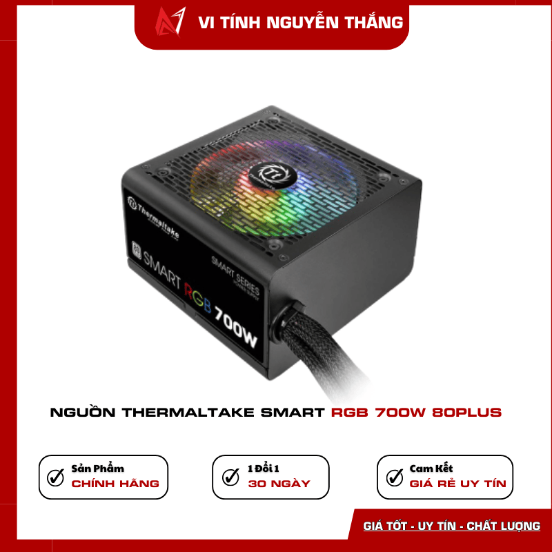Nguồn Thermaltake Smart RGB 700W 80 Plus