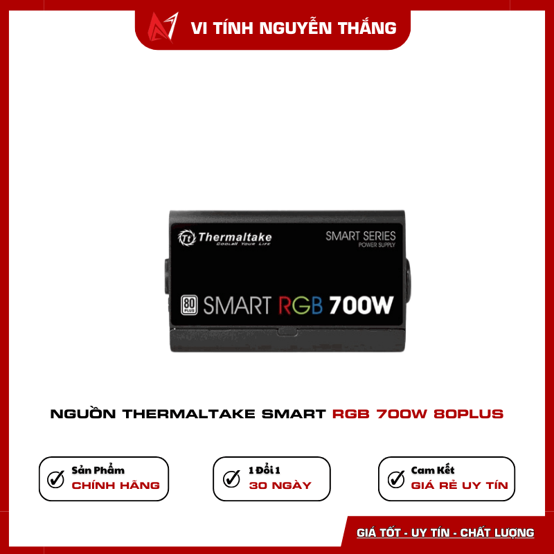 Nguồn Thermaltake Smart RGB 700W 80 Plus