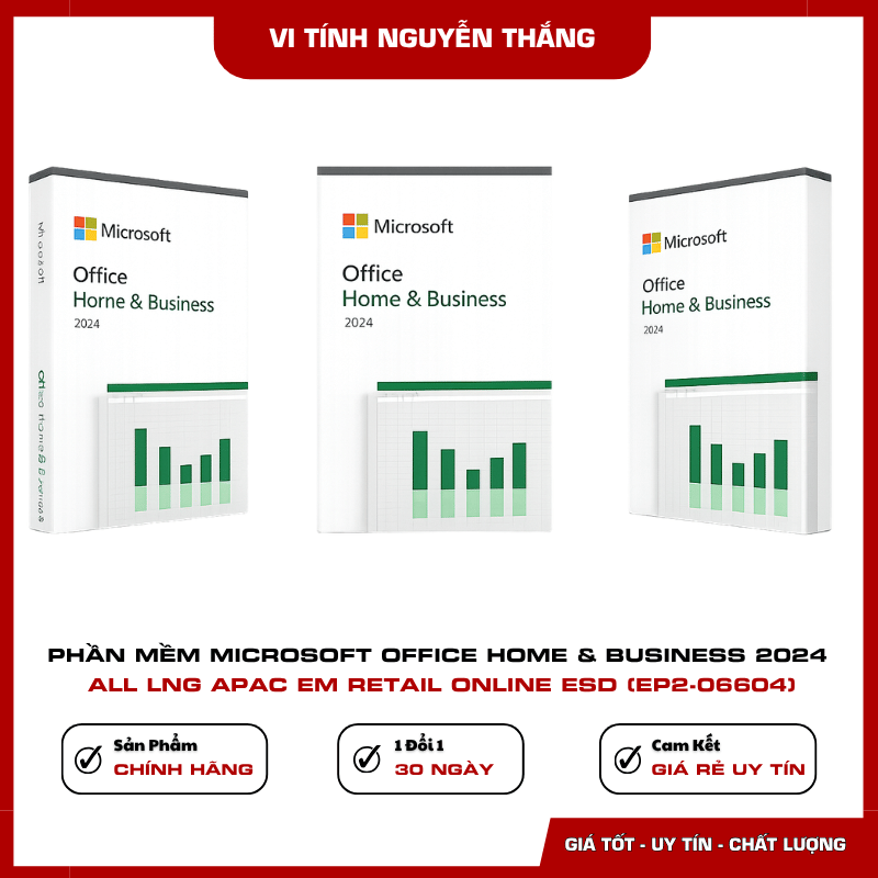 Microsoft Office Home Business 2024 EP2-06604 bản quyền ESD