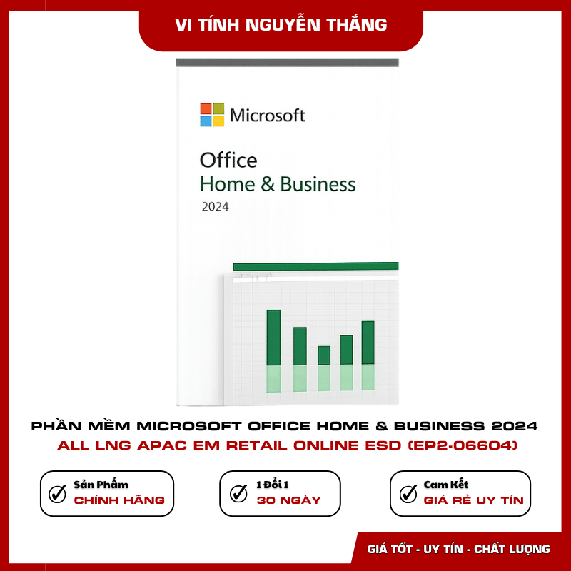 Office Home Business 2024 cài đặt trên PC hoặc Mac