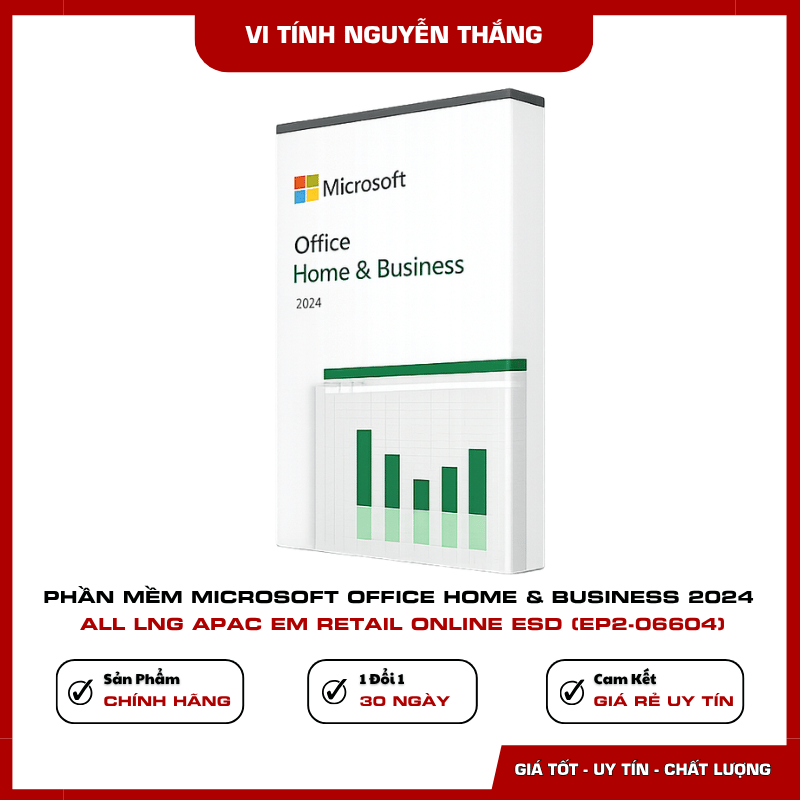 Bộ ứng dụng Microsoft Office Home Business 2024