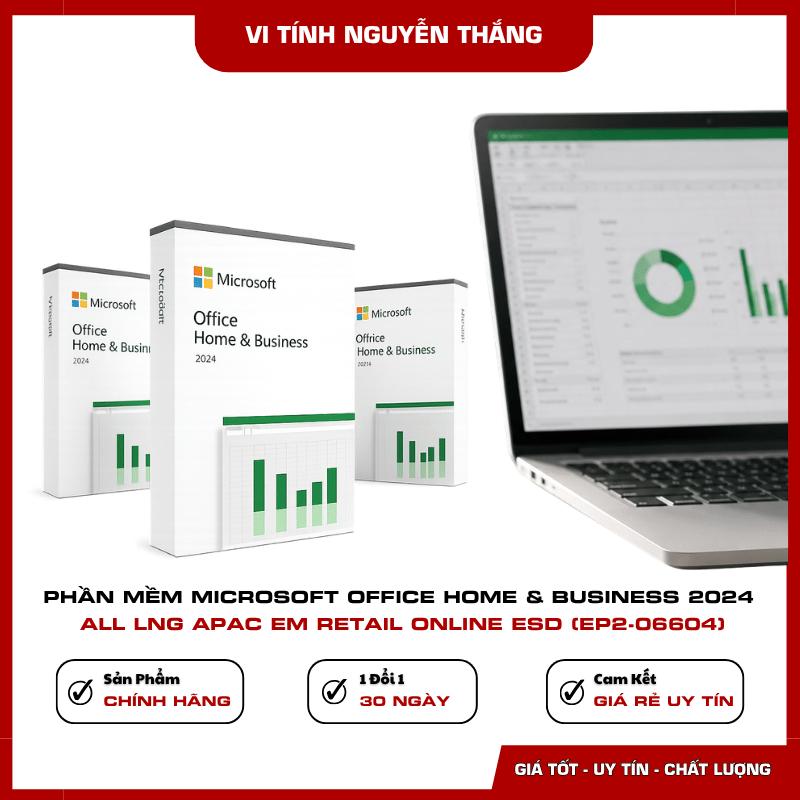 Microsoft Office 2024 cho gia đình và doanh nghiệp nhỏ