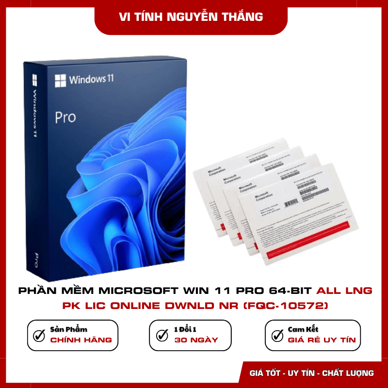 Kiểm tra cấu hình tương thích Windows 11 Pro FQC-10572