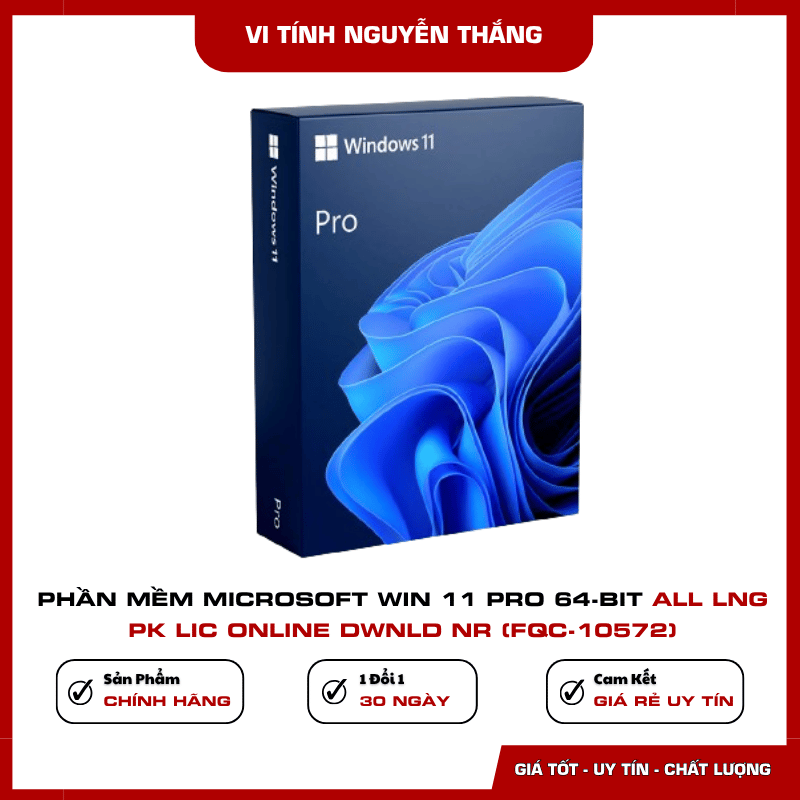 Tính năng bảo mật trên Microsoft Windows 11 Pro 64-bit