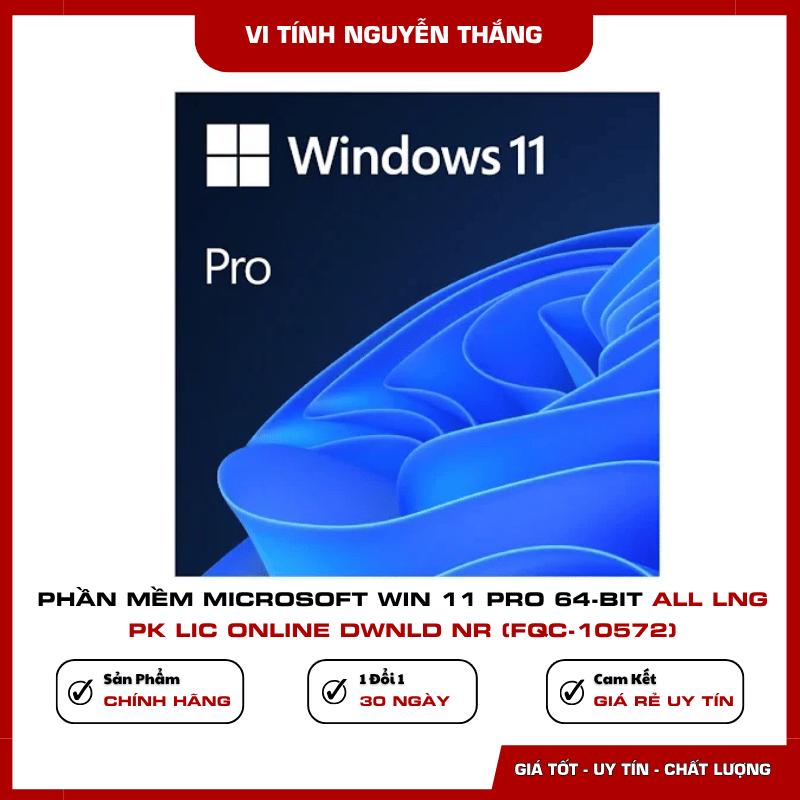 Windows 11 Pro 64-bit hỗ trợ nhiều ngôn ngữ