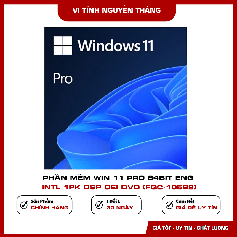 Phần mềm Windows 11 Pro 64-bit FQC-10528