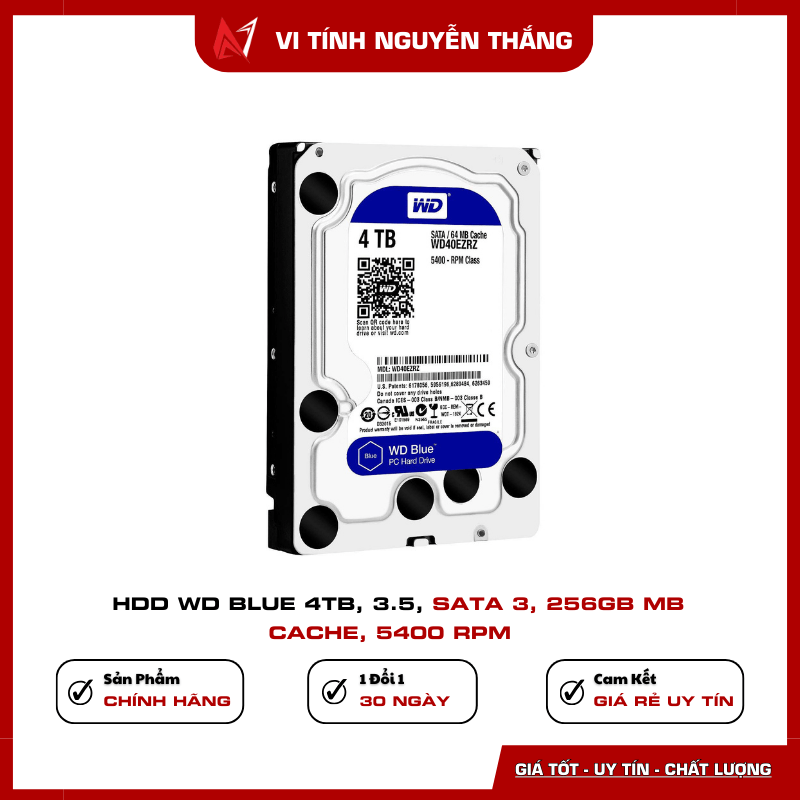 HDD WD Blue 4TB SATA 3