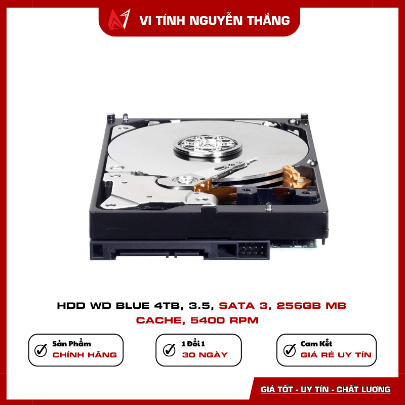 HDD WD Blue 4TB 5400RPM