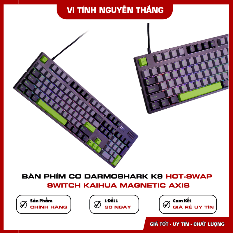 Layout 104 phím Darmoshark K9