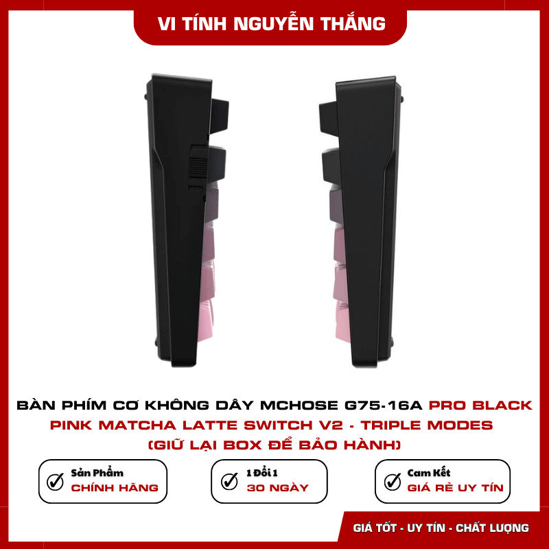 Matcha Latte Switch V2 trên MCHOSE G75-16A Pro