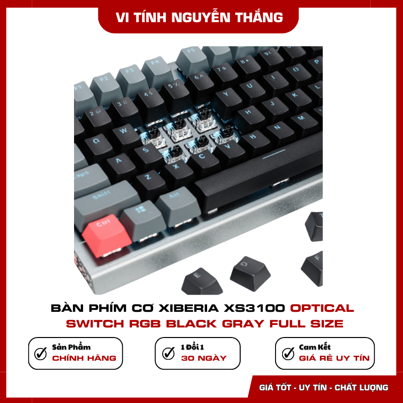 Optical Axis Switch trên bàn phím Xiberia XS3100