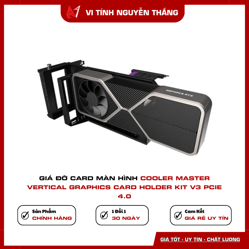 Giá đỡ card màn hình Cooler Master Vertical Graphics Card Holder Kit V3 PCIe 4.0