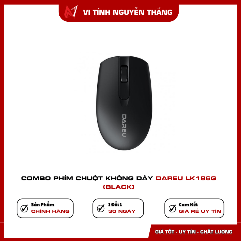 Combo phím chuột DareU LK186G