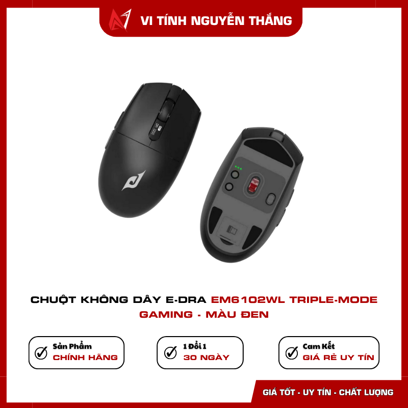 E-dra EM6102WL chuột gaming DPI 12000