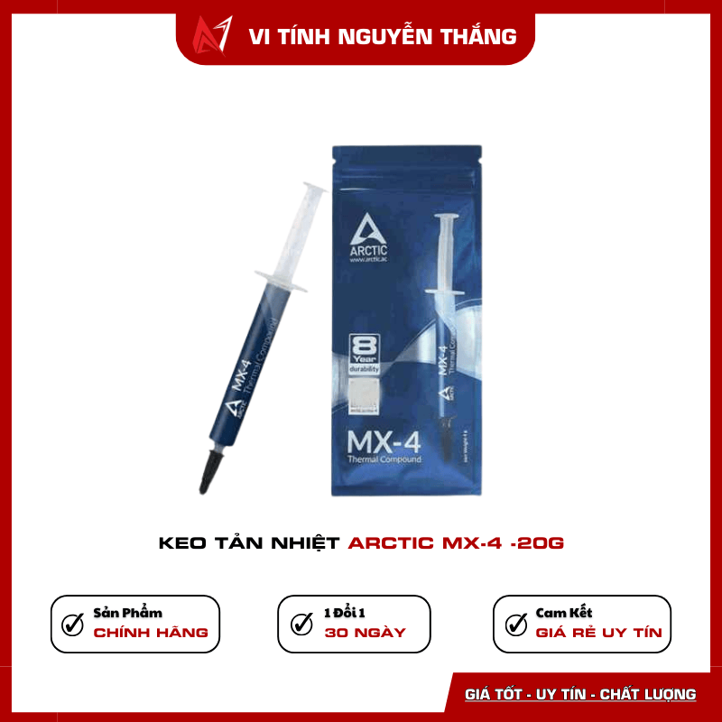 Keo tản nhiệt Arctic MX-4 20g hiệu suất cao