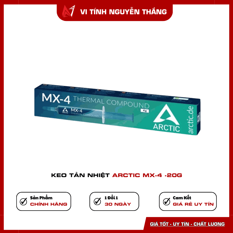 Keo tản nhiệt Arctic MX-4 20g dung tích lớn