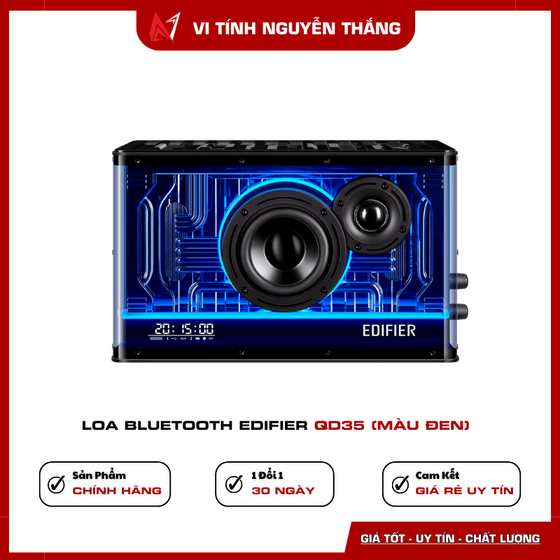 Loa Bluetooth Edifier QD35 màu đen