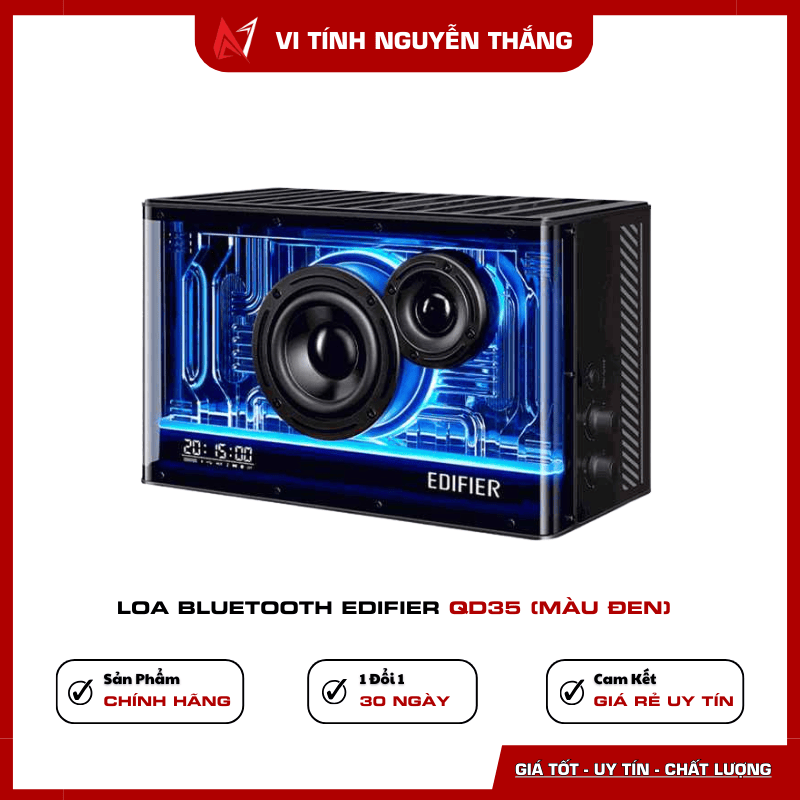 Loa Bluetooth Edifier QD35 kết nối đa dạng