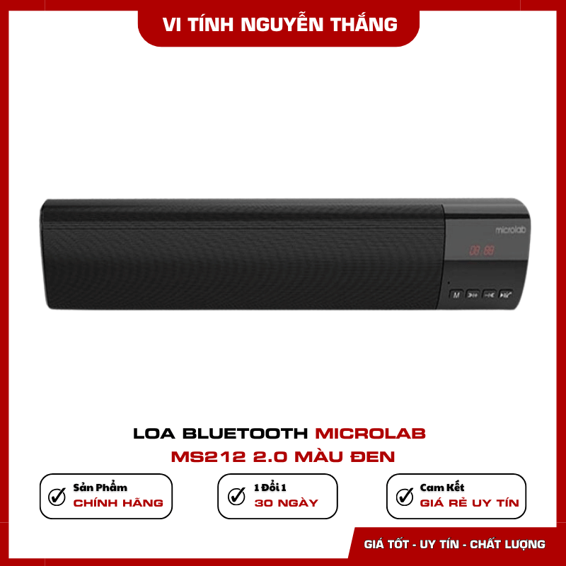 Thiết kế hệ thống loa Microlab MS212 2.0 công suất 10W