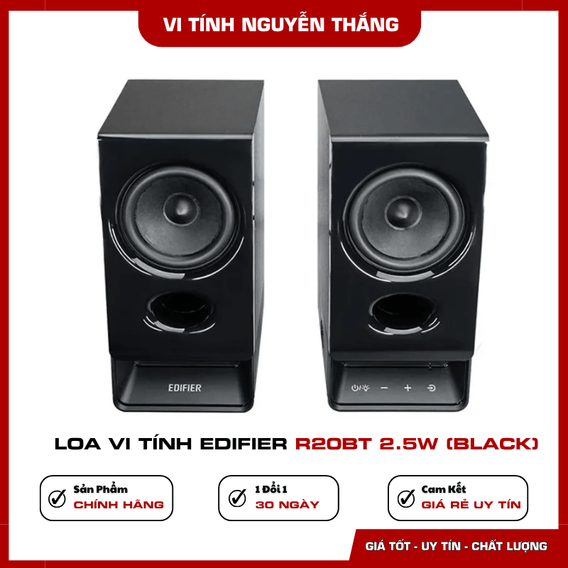 Driver toàn dải 2.75 inch của loa Edifier R20BT