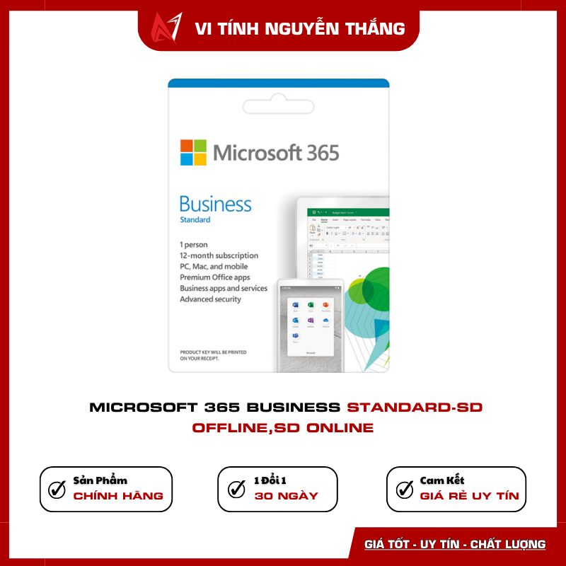 Microsoft 365 Business Standard bản quyền Microsoft 365 Business Standard bản quyền cho doanh nghiệp